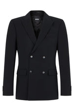 Black Double Breasted Blazer 1