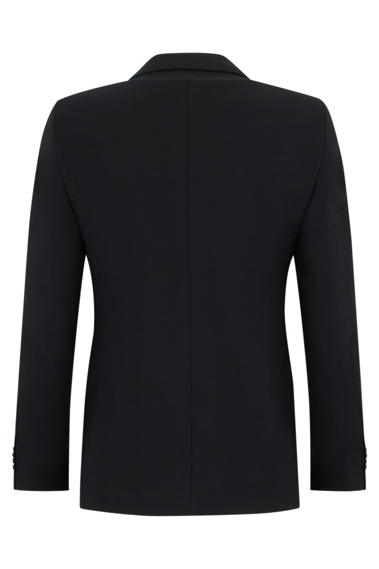 Black Double Breasted Blazer 2