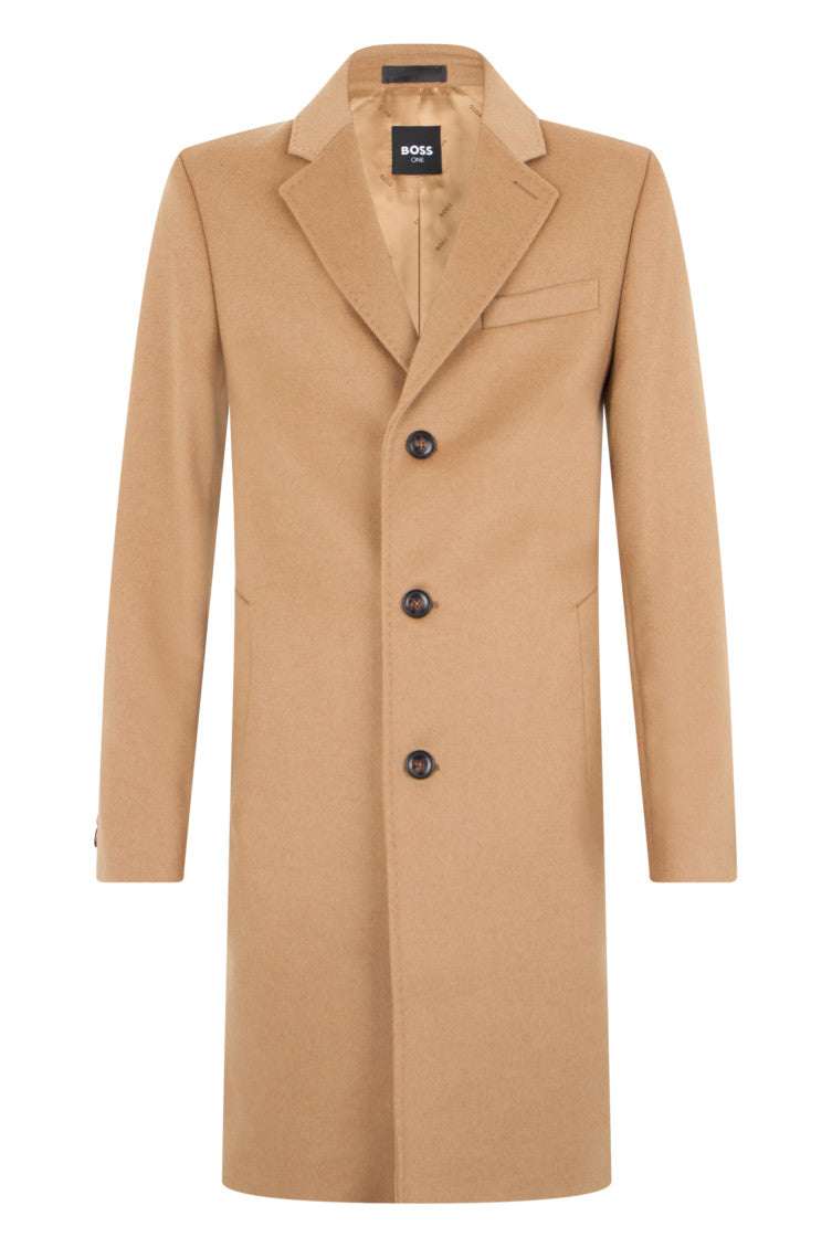 Beige Tailored Trench Coat 1