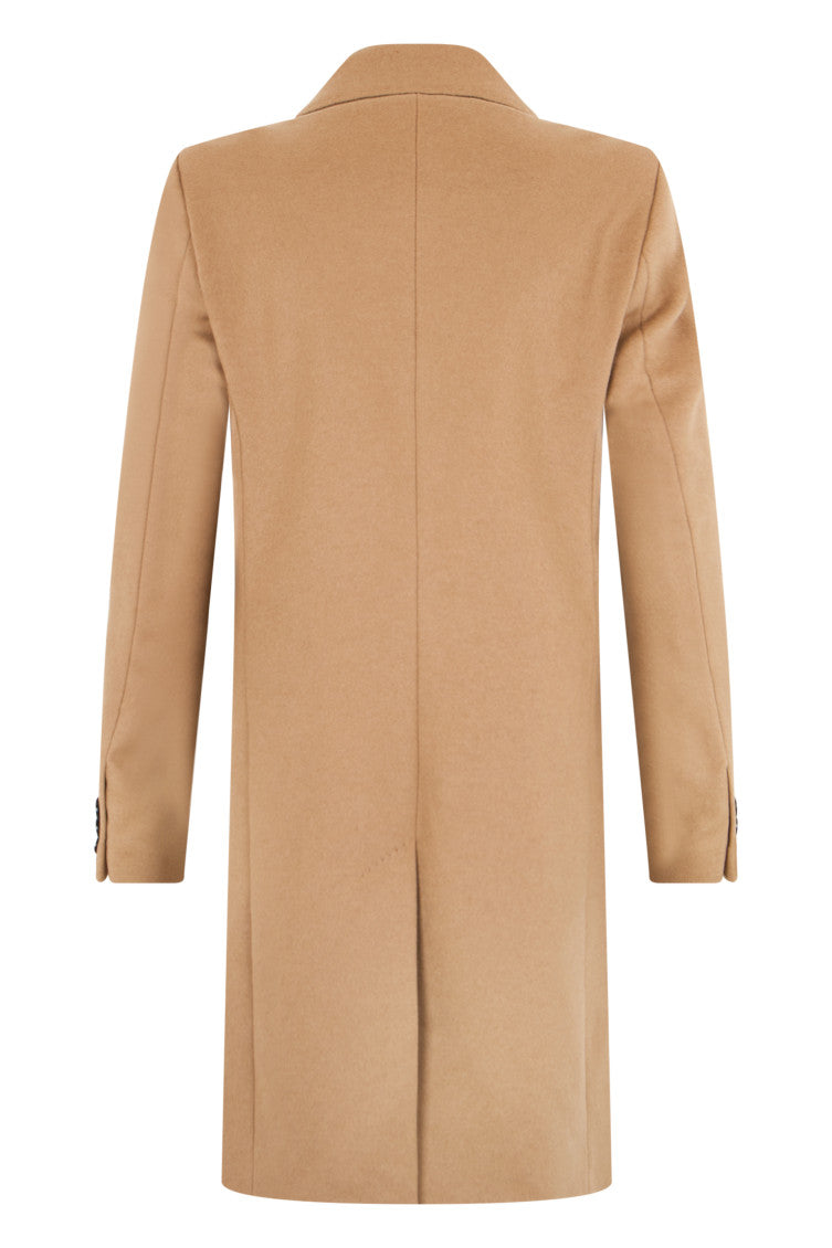 Beige Tailored Trench Coat 2