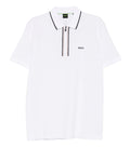White Slim Shirt Collar Polo 1