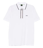White Slim Shirt Collar Polo 1