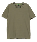Green Crew Neck T-Shirt 1