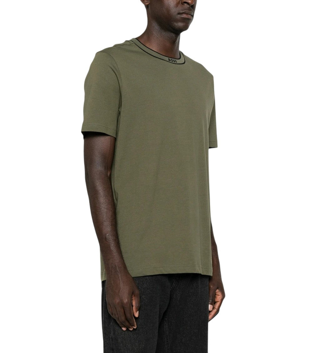 Green Crew Neck T-Shirt 4