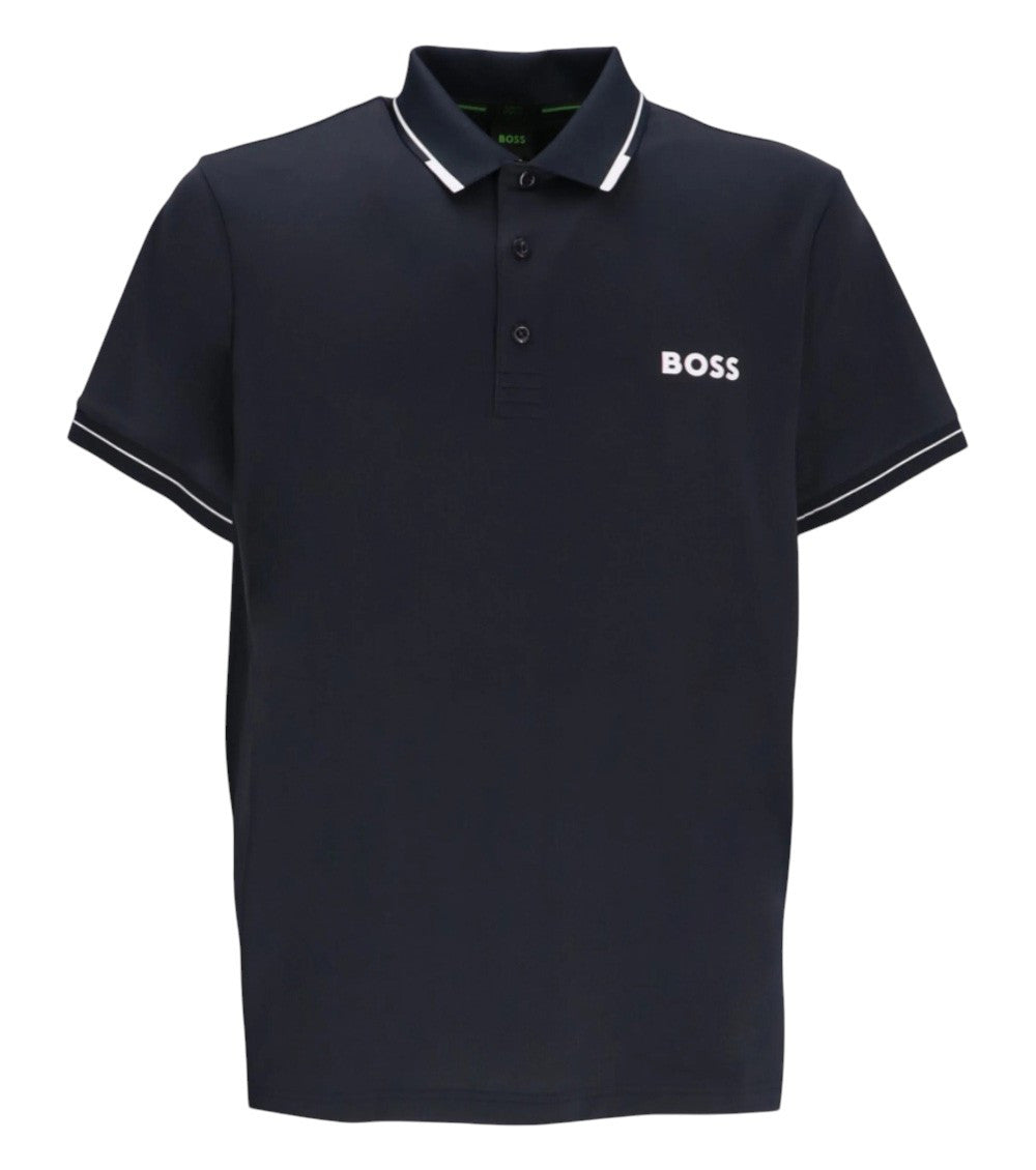 Navy Blue Shirt Collar Polo 1