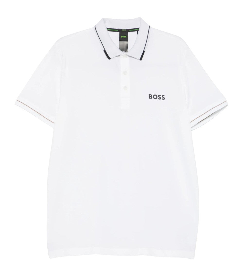 White Shirt Collar Polo 1