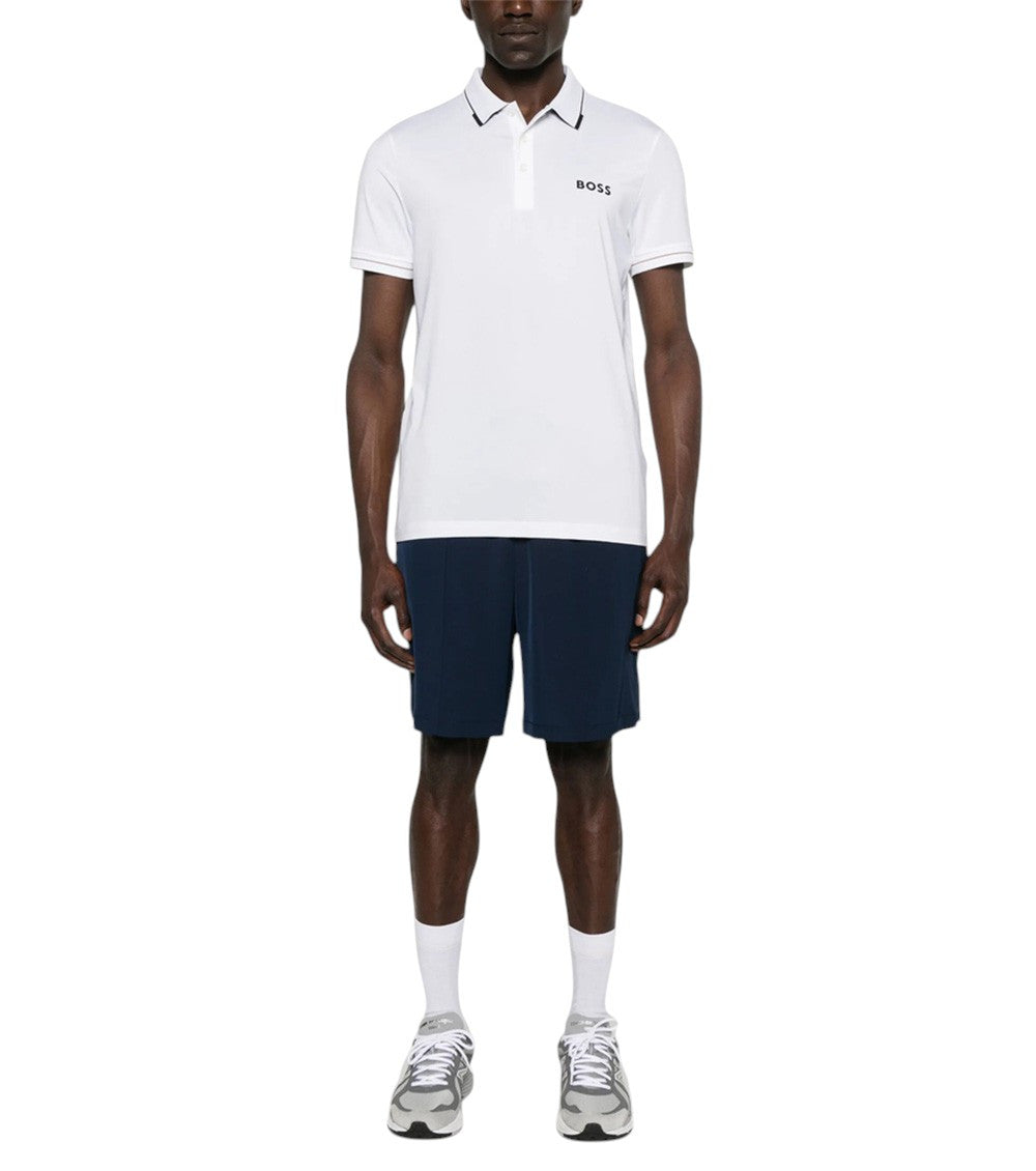 White Shirt Collar Polo 2
