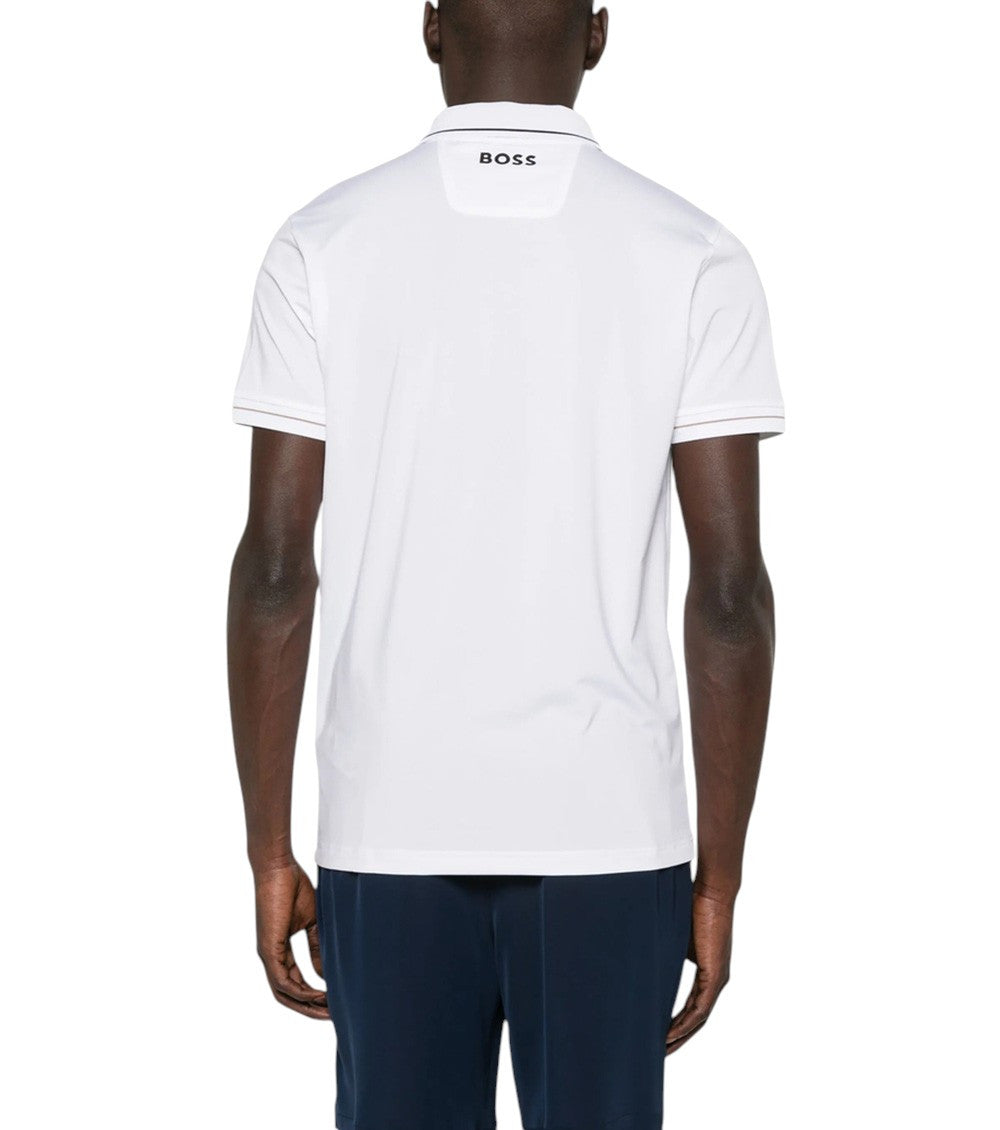 White Shirt Collar Polo 3