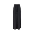 Black Relaxed Drawstring Pants 1