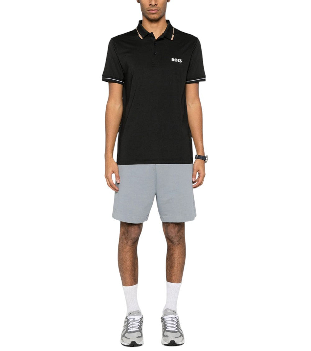 Black Shirt Collar Polo 2