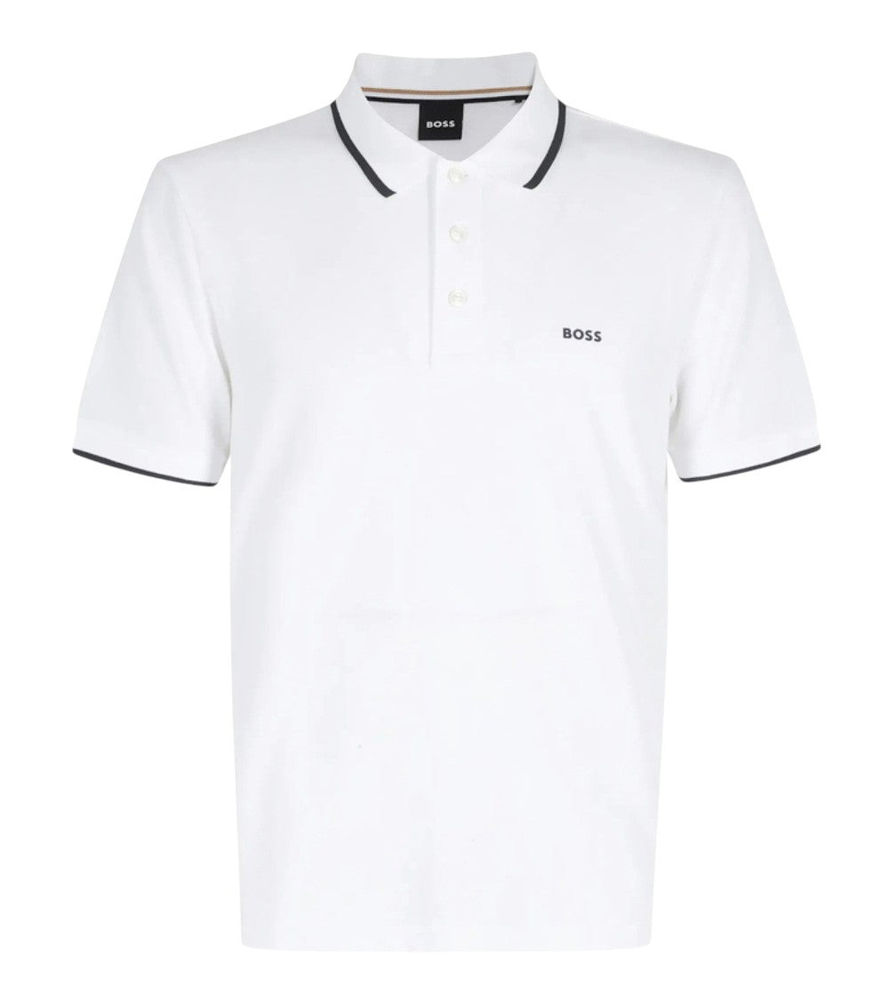 White Shirt Collar Polo 1