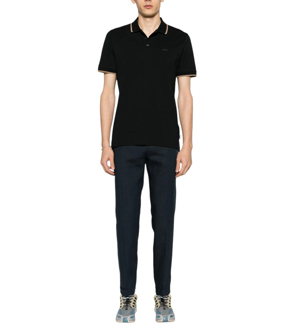 Black Shirt Collar Polo 2