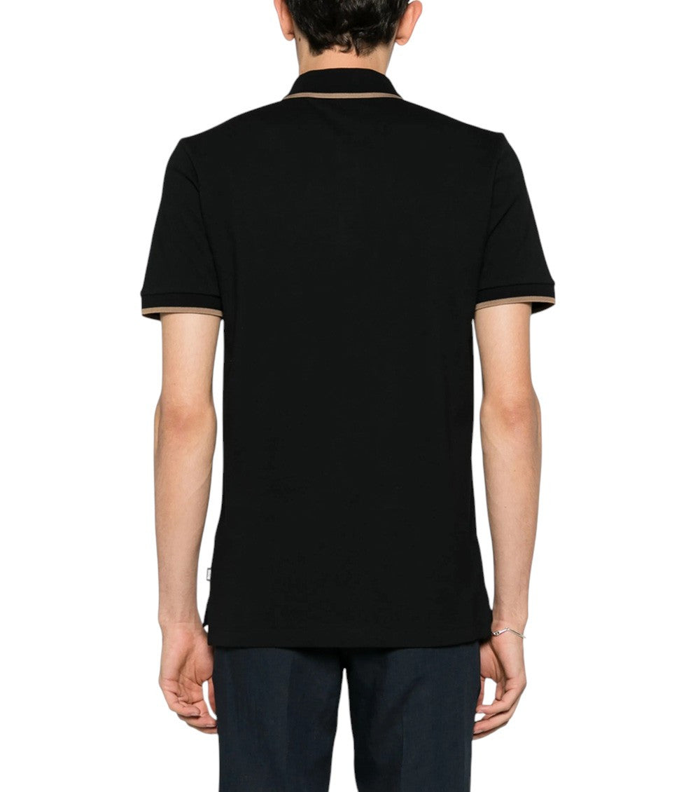 Black Shirt Collar Polo 3