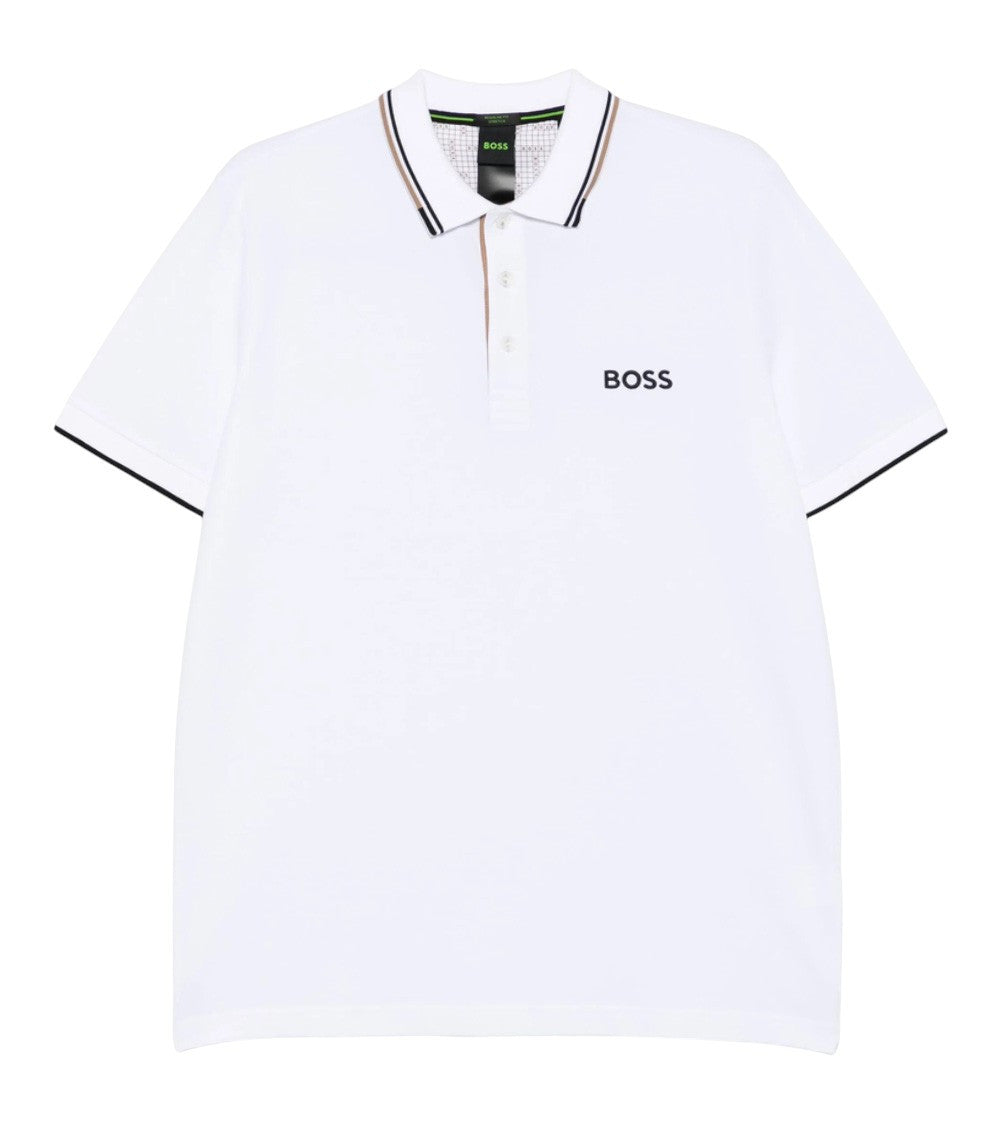 White Shirt Collar Polo 1