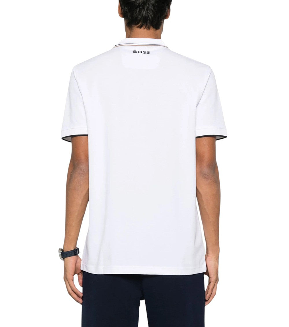 White Shirt Collar Polo 3