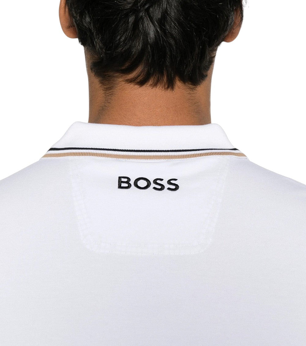 White Shirt Collar Polo 4
