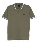 Green Shirt Collar Polo 1
