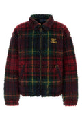 Red Plaid Fleece Jacket 1
