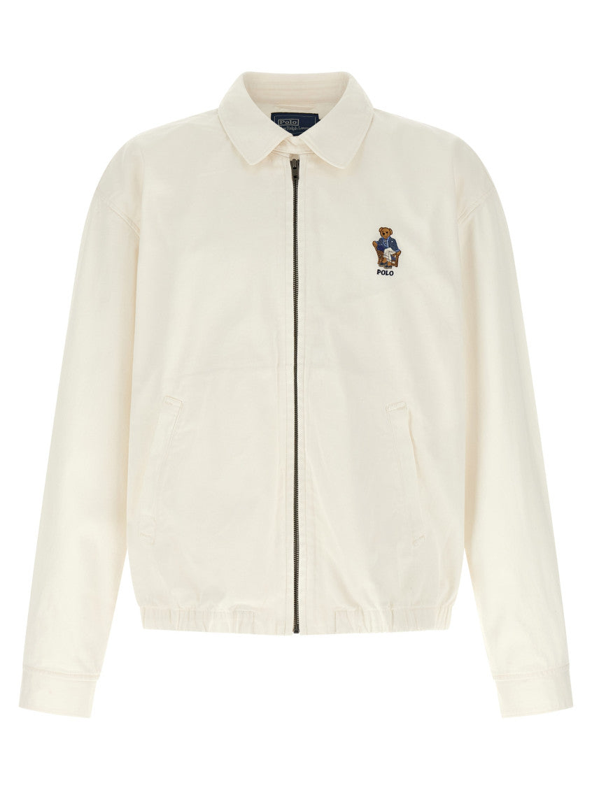 White Shirt Collar Jacket 1