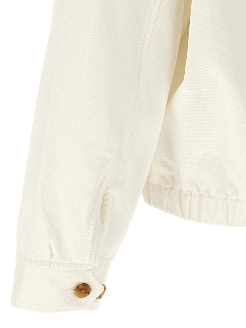 White Shirt Collar Jacket 4