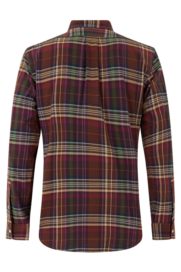 Multicolor Regular Plaid Shirt 2