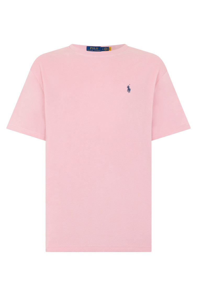 Pink Crew Neck T-Shirt 1