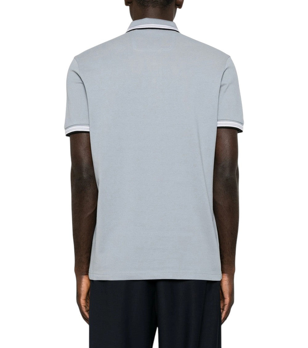 Grey Shirt Collar Polo 3