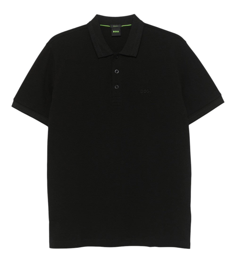 Black Shirt Collar Polo 1