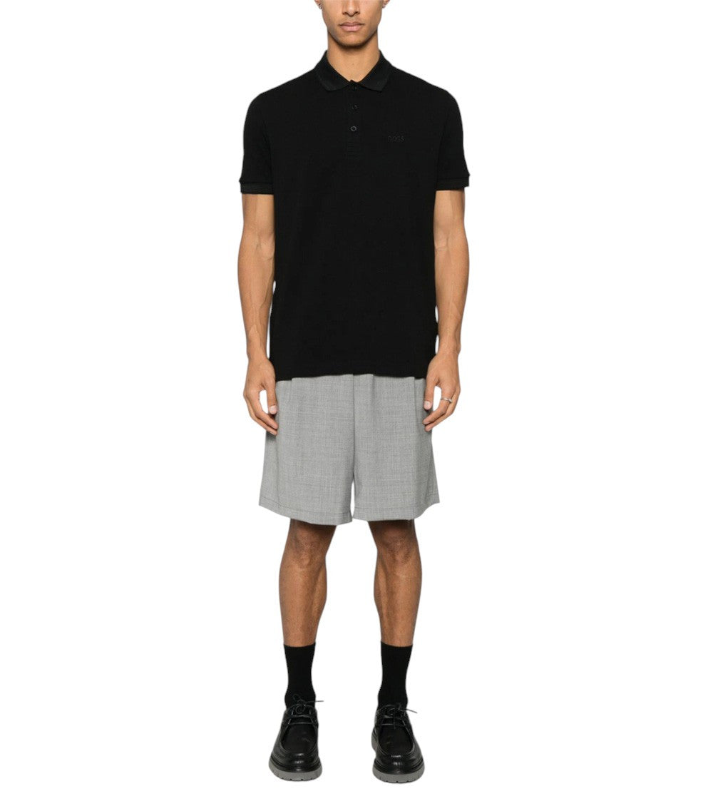 Black Shirt Collar Polo 2