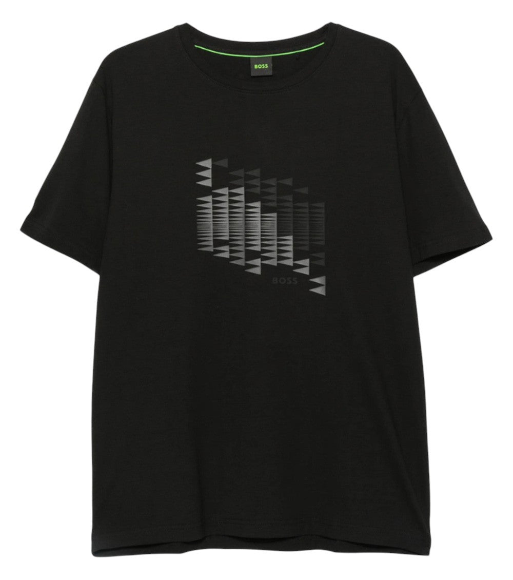 Black Crew Neck T-Shirt 1