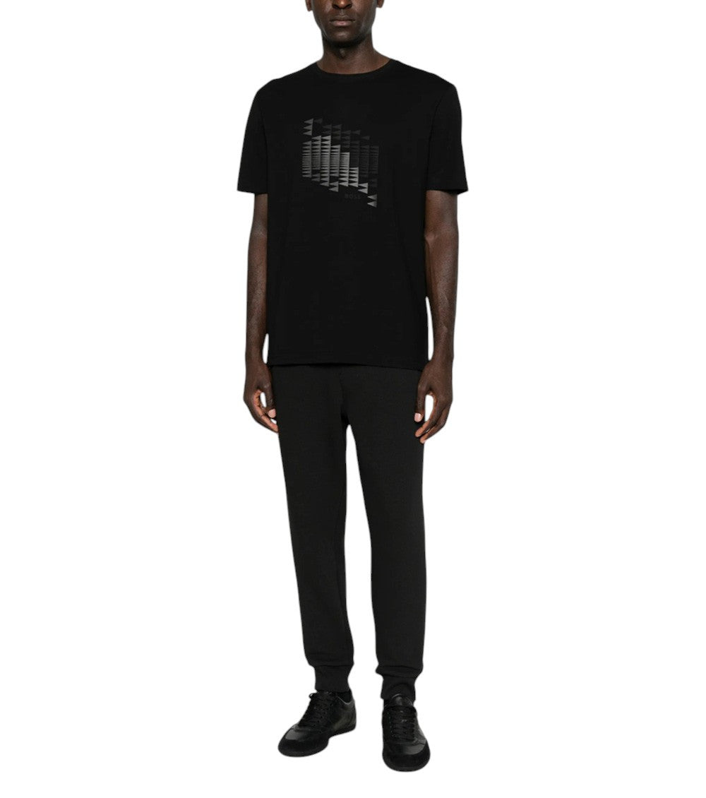 Black Crew Neck T-Shirt 4