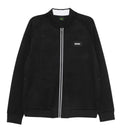 Black Zip Up Logo Sweatshirt 1