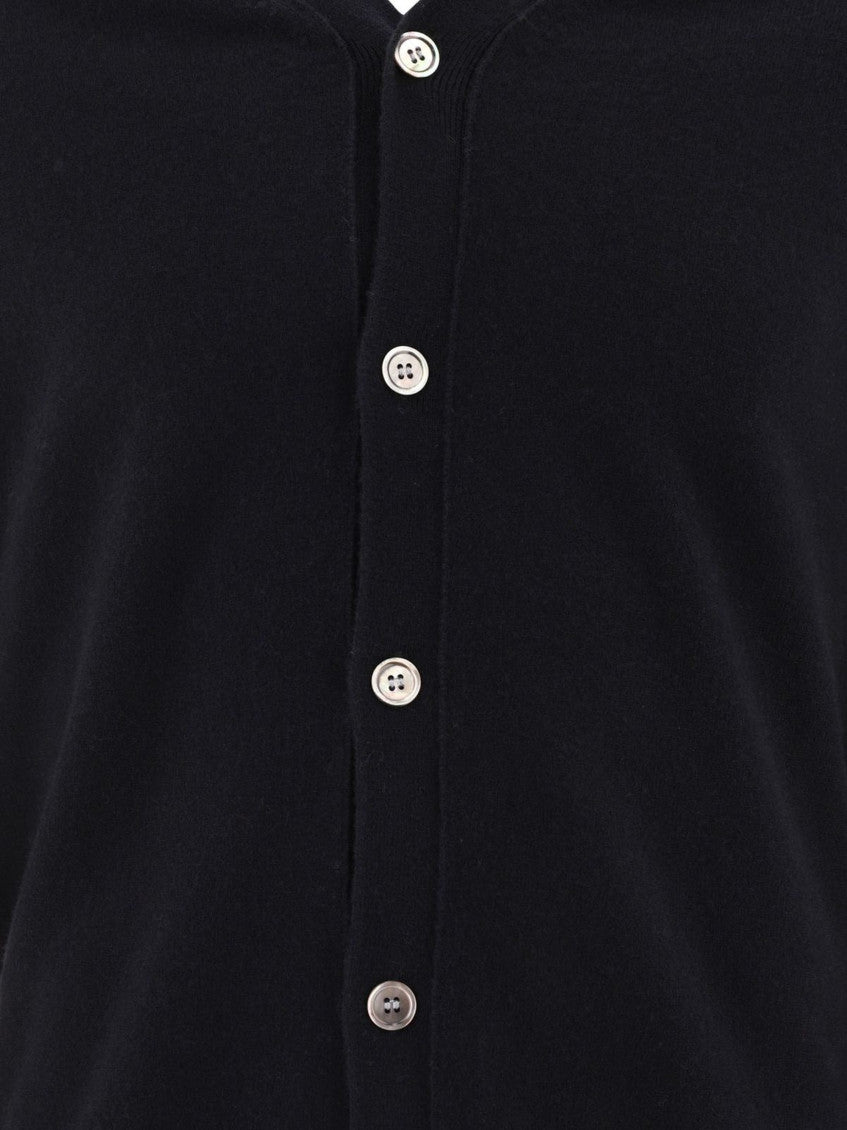 Black Button-Up Cardigan 4