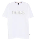 White Crew Neck Logo T-Shirt 1