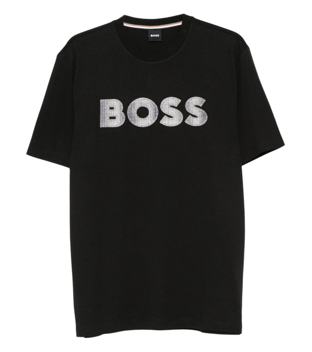 Black Regular Logo T-Shirt 1