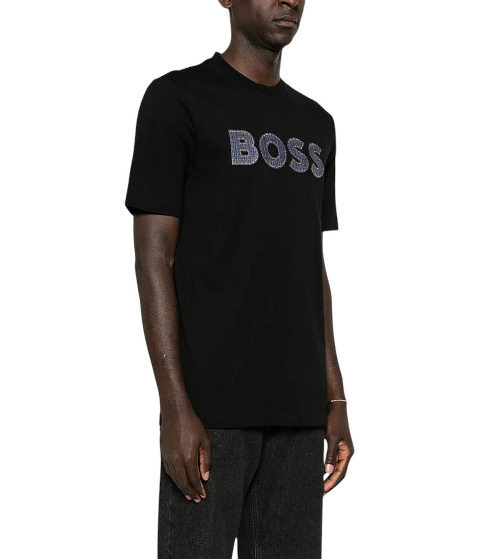 Black Regular Logo T-Shirt 2