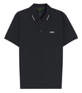 Black Regular Logo Polo 1