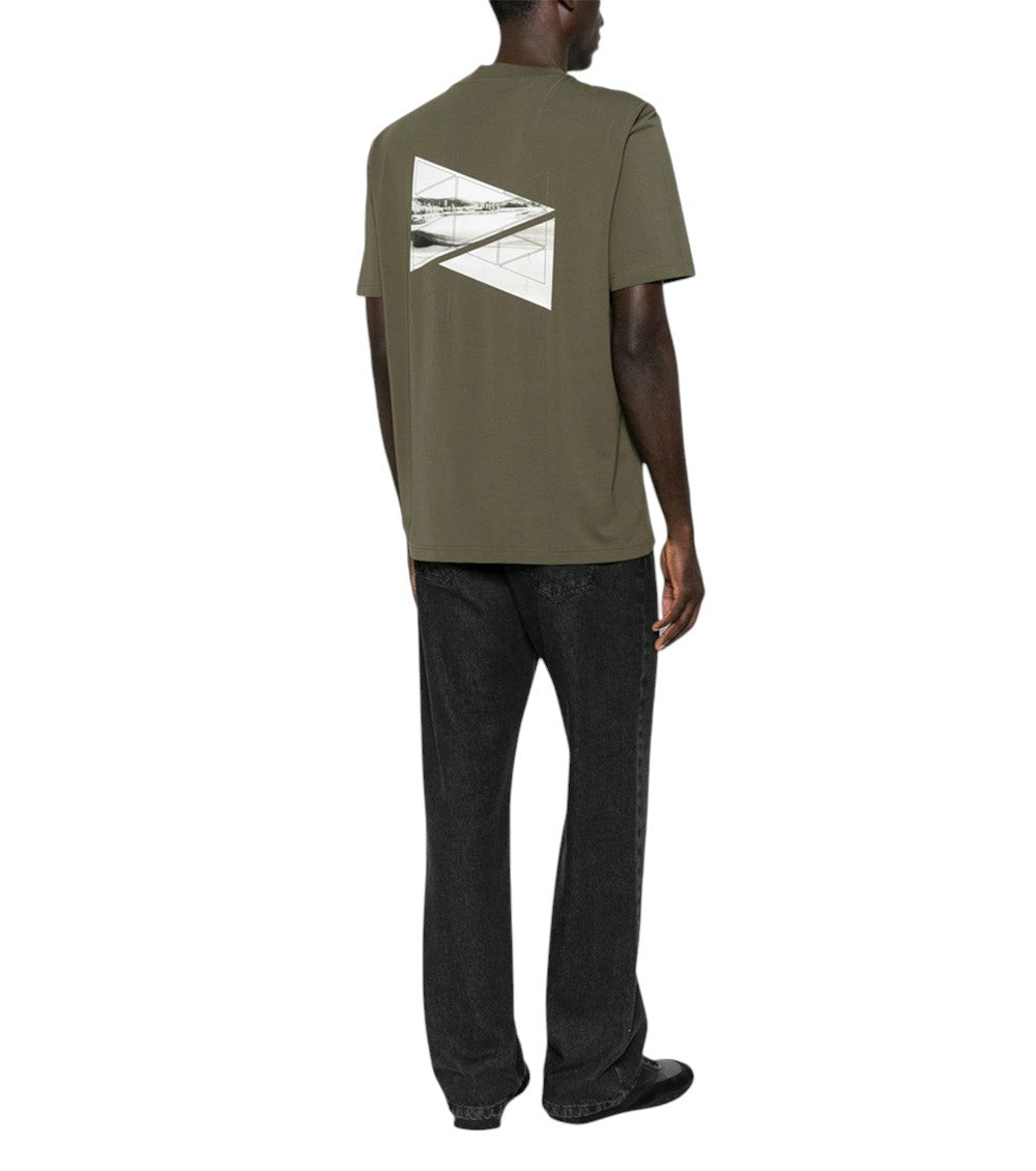 Green Crew Neck T-Shirt 4