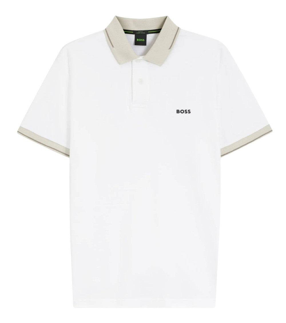 White Shirt Collar Polo 1