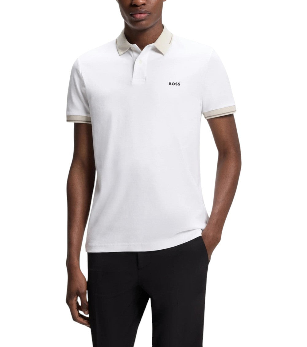 White Shirt Collar Polo 2