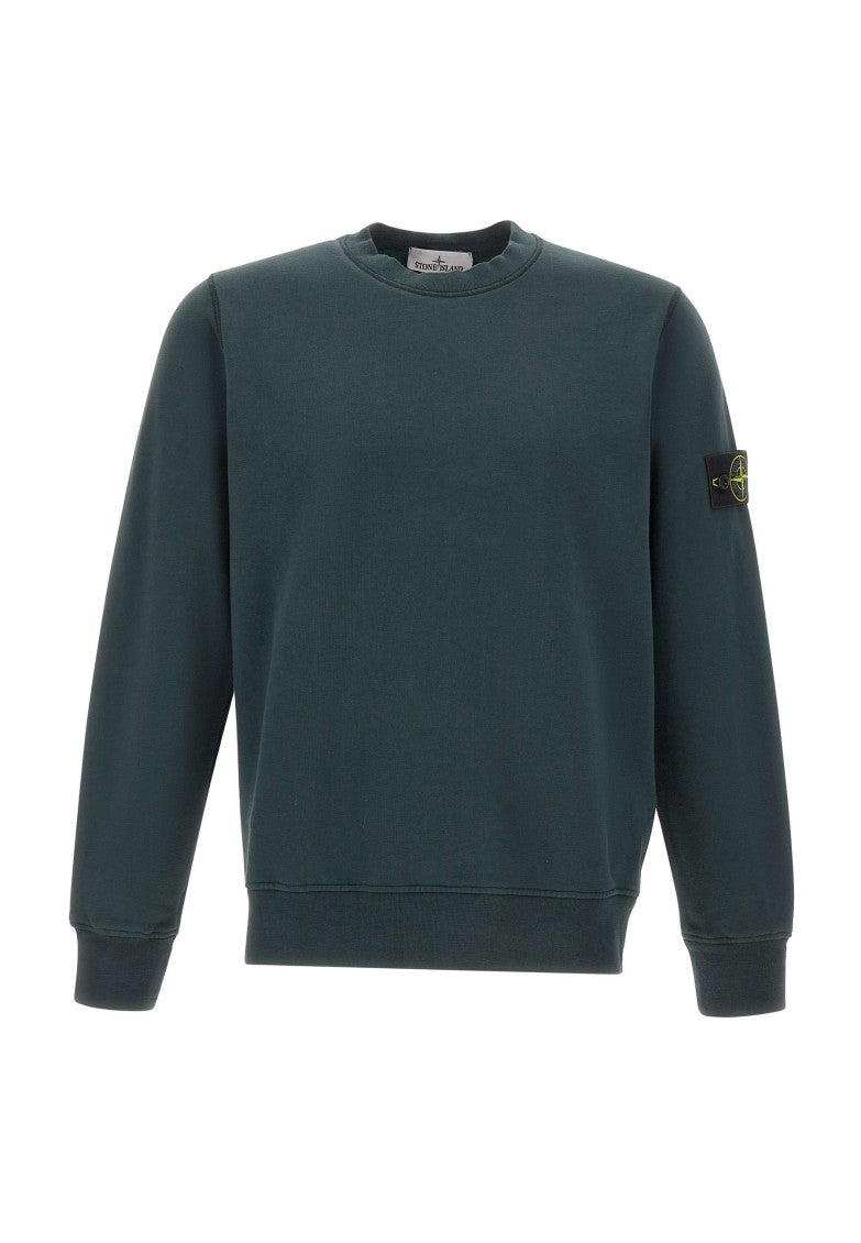 Dark Green Regular Sweatshirt 1
