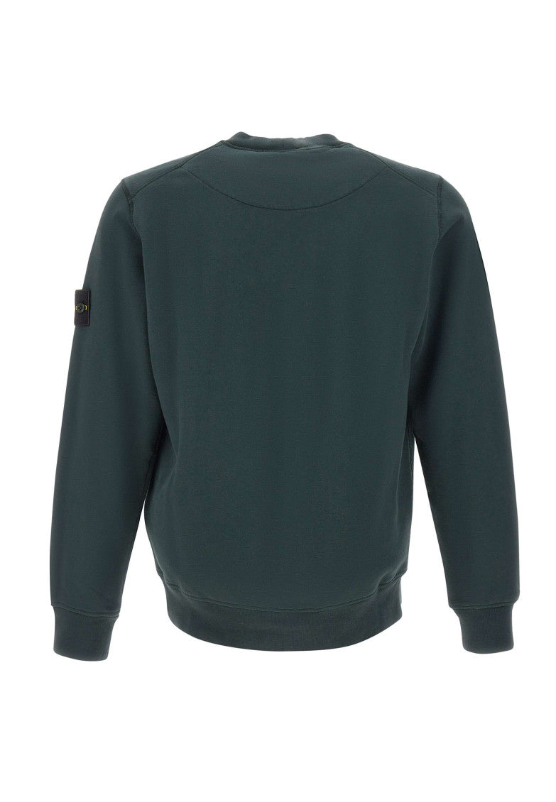 Dark Green Regular Sweatshirt 3