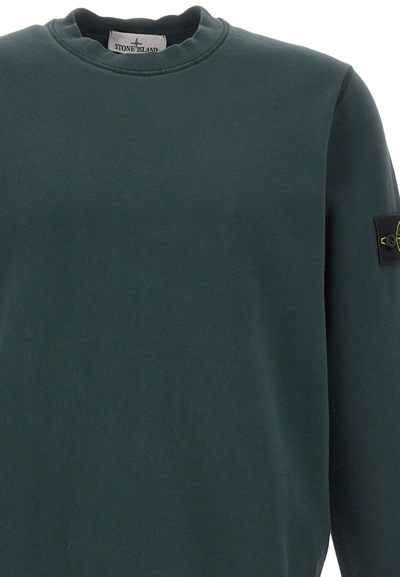 Dark Green Regular Sweatshirt 4