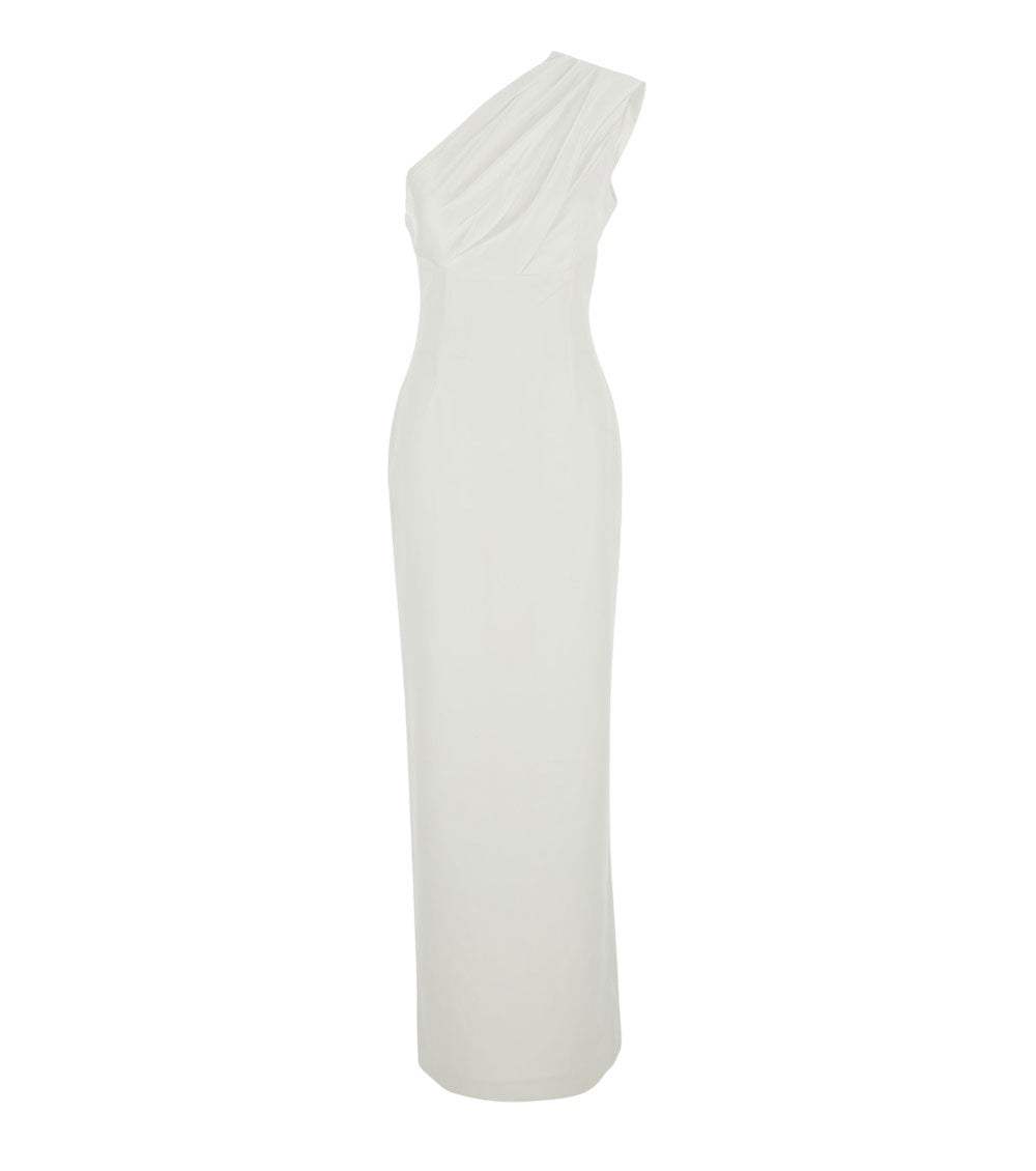 White One Shoulder Maxi Dress 1