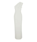White One Shoulder Maxi Dress 1