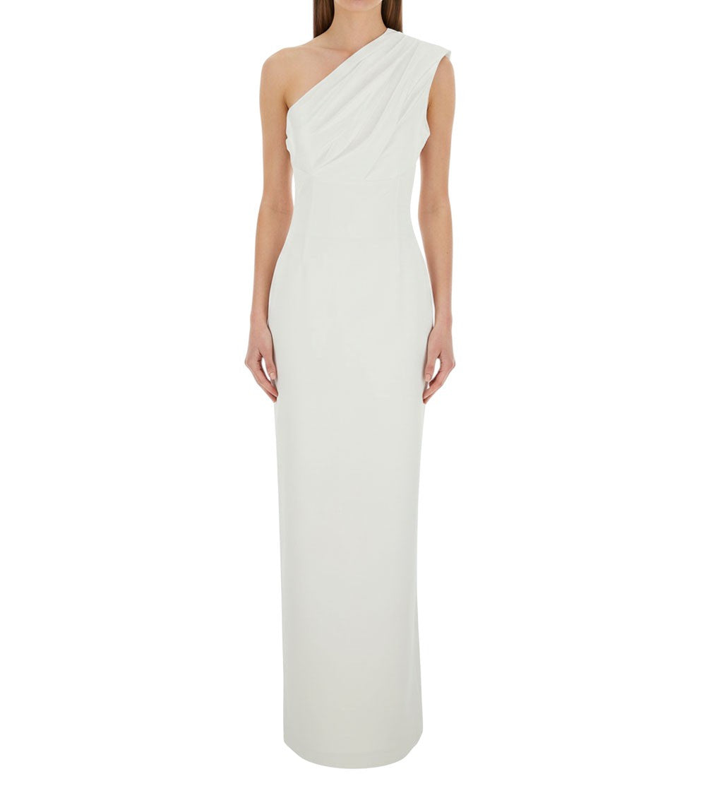 White One Shoulder Maxi Dress 3