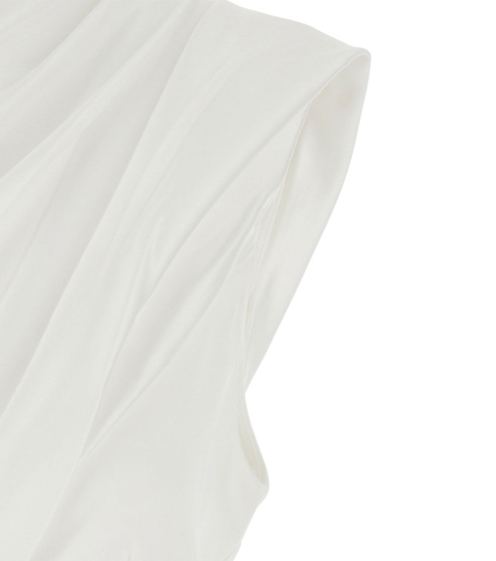 White One Shoulder Maxi Dress 5