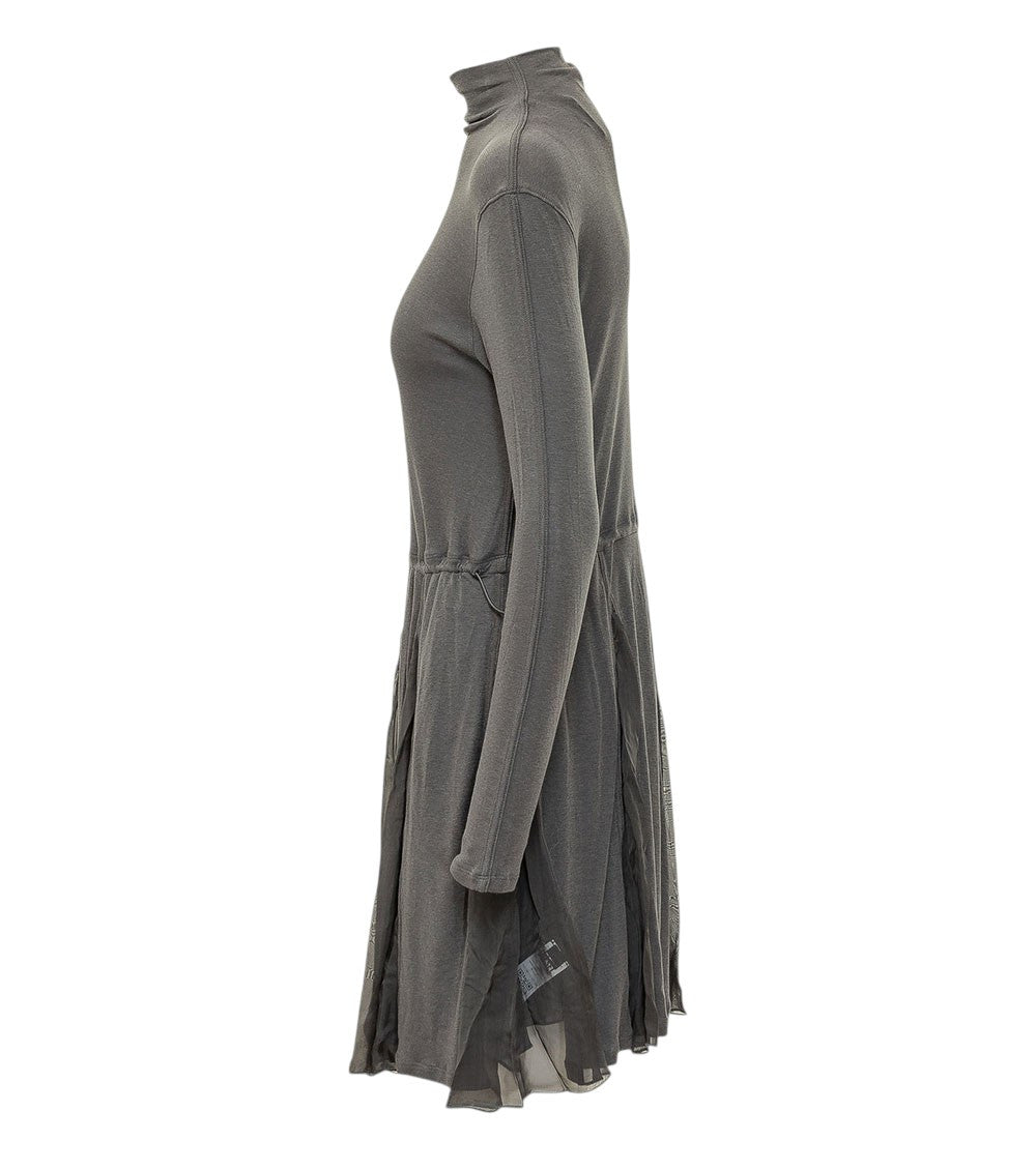 Grey Turtle Neck Mini Dress 5
