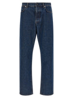 Blue Mid Rise Jeans 1