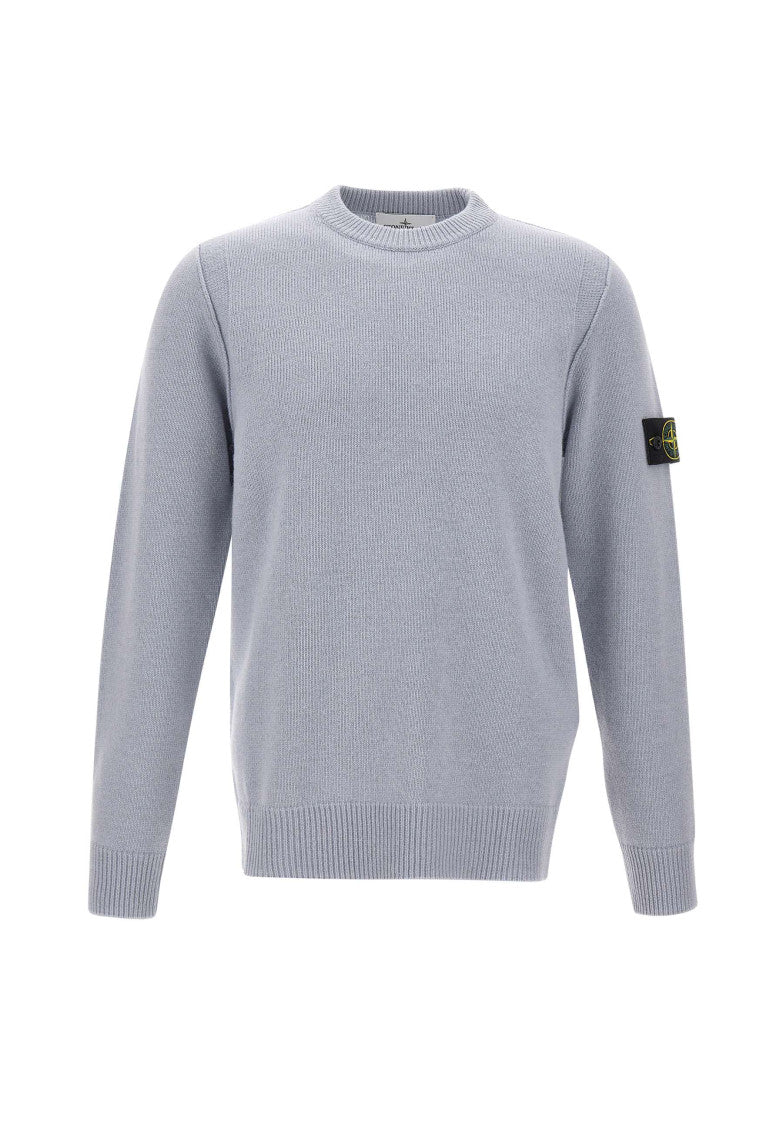 Light Grey Knitted Sweater 1